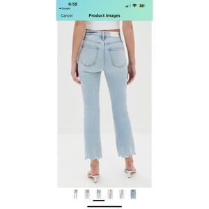 PISTOLA revolve high waisted boot Lennon‎ jeans washed light women's 25